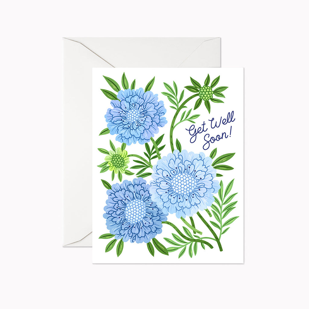 Get Well Soon Card - Linden Paper Co. , Greeting Card - Stationery Brand, Linden Paper Co. Linden Paper Co., Linden Paper Co.  Linden Paper Co. 
