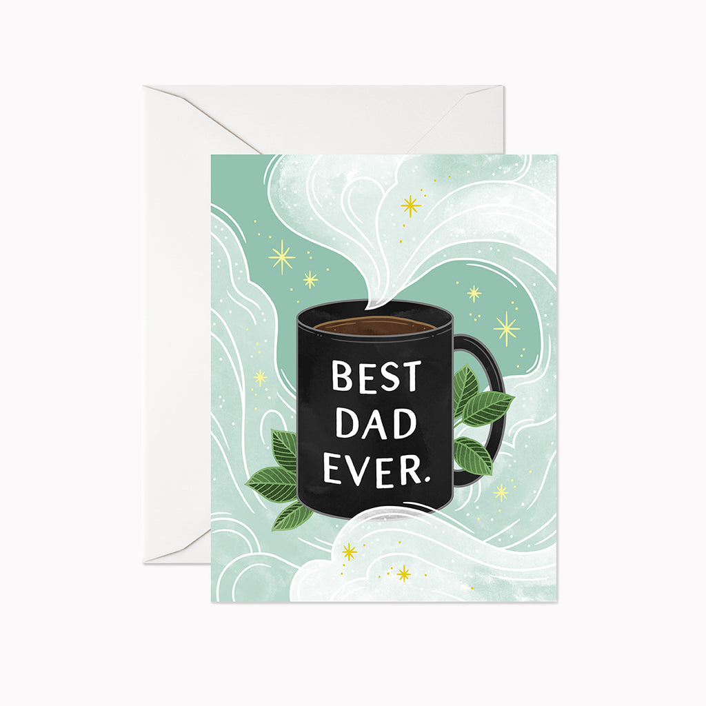 Best Dad Ever Card - Linden Paper Co. , Greeting Card - Stationery Brand, Linden Paper Co. Linden Paper Co., Linden Paper Co.  Linden Paper Co. 