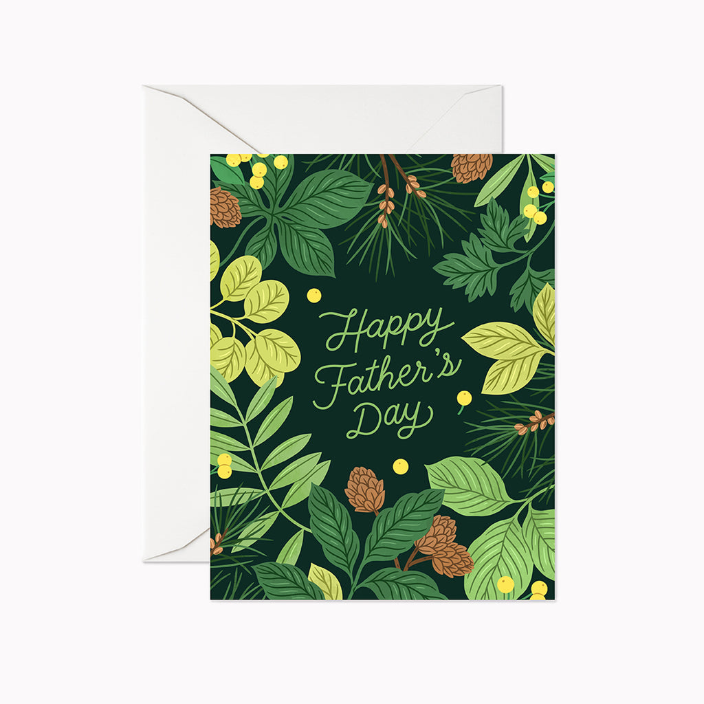 Happy Father's Day Forest Card - Linden Paper Co. , Greeting Card - Stationery Brand, Linden Paper Co. Linden Paper Co., Linden Paper Co.  Linden Paper Co. 