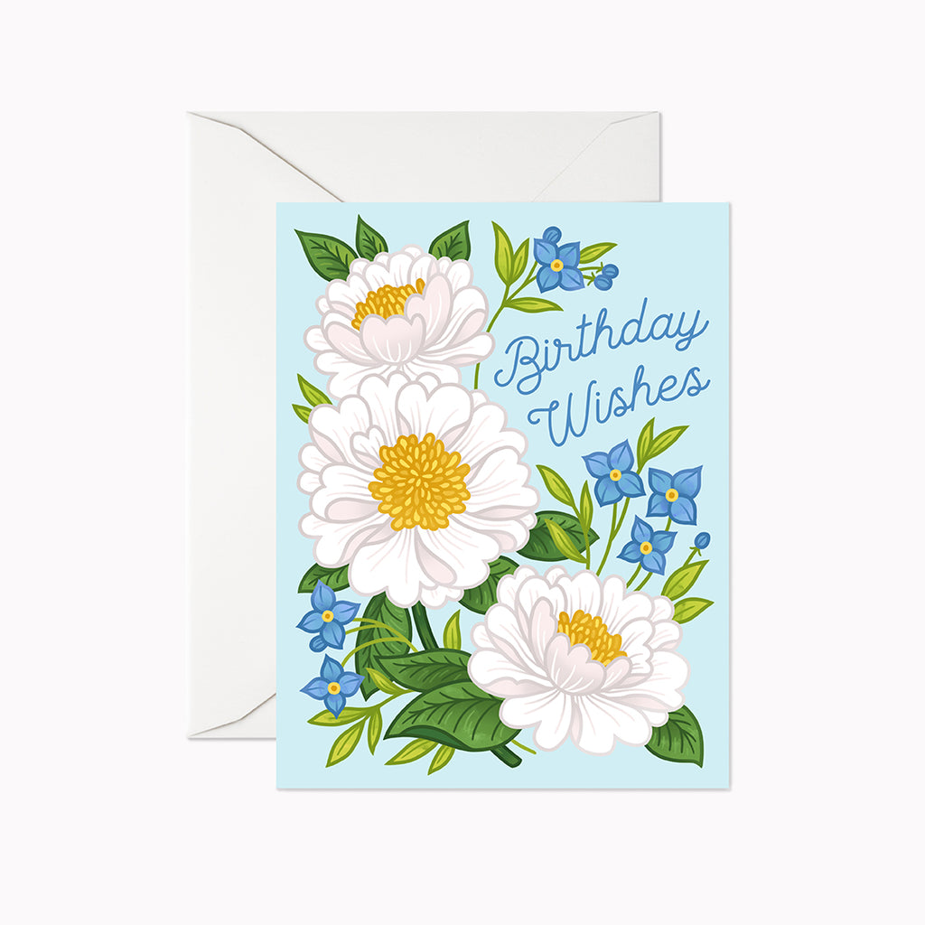 Birthday Wishes Card - Linden Paper Co. , Greeting Card - Stationery Brand, Linden Paper Co. Linden Paper Co., Linden Paper Co.  Linden Paper Co. 